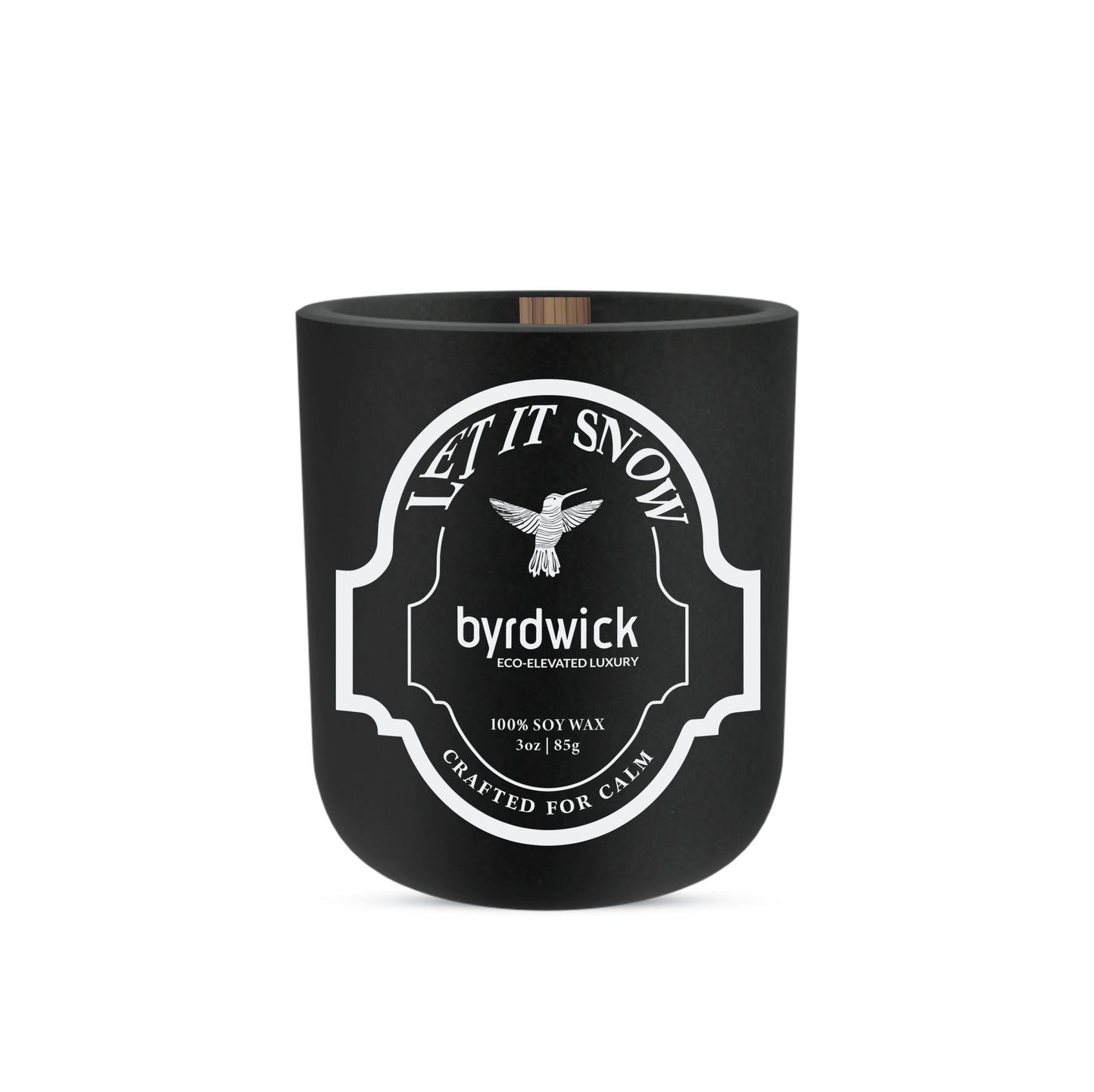 LET IT SNOW - 100% Soy Wax Candle